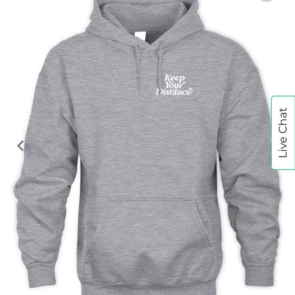 Gray Quarter-Zip Sweatshirt with Ribbed Cuffs